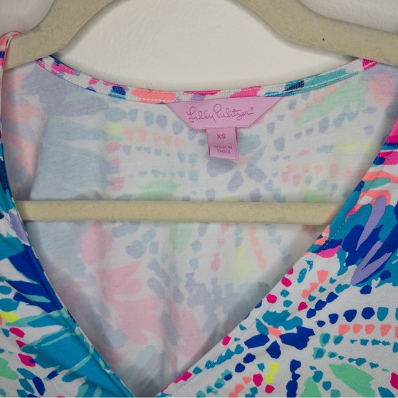 Lilly Pulitzer Madilyn Multi Dive Romper - Picture 4 of 11